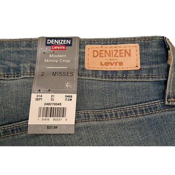 New Denizen Levis Womens Modern Skinny 